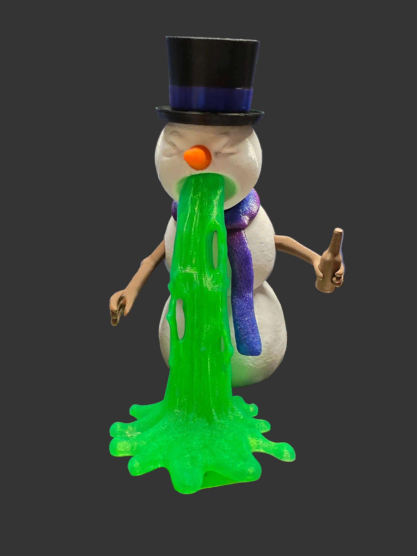 Puking Snowman