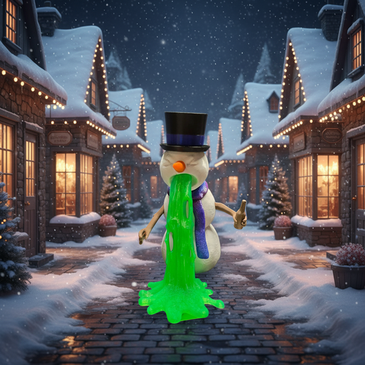 Puking Snowman